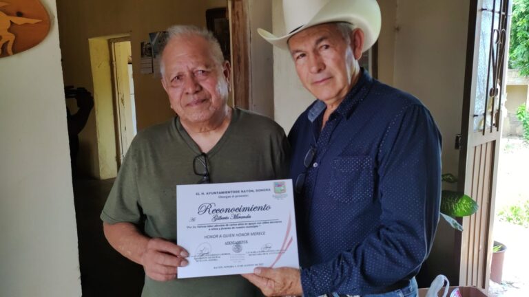 Reconocimiento al Sr. Gilberto Miranda